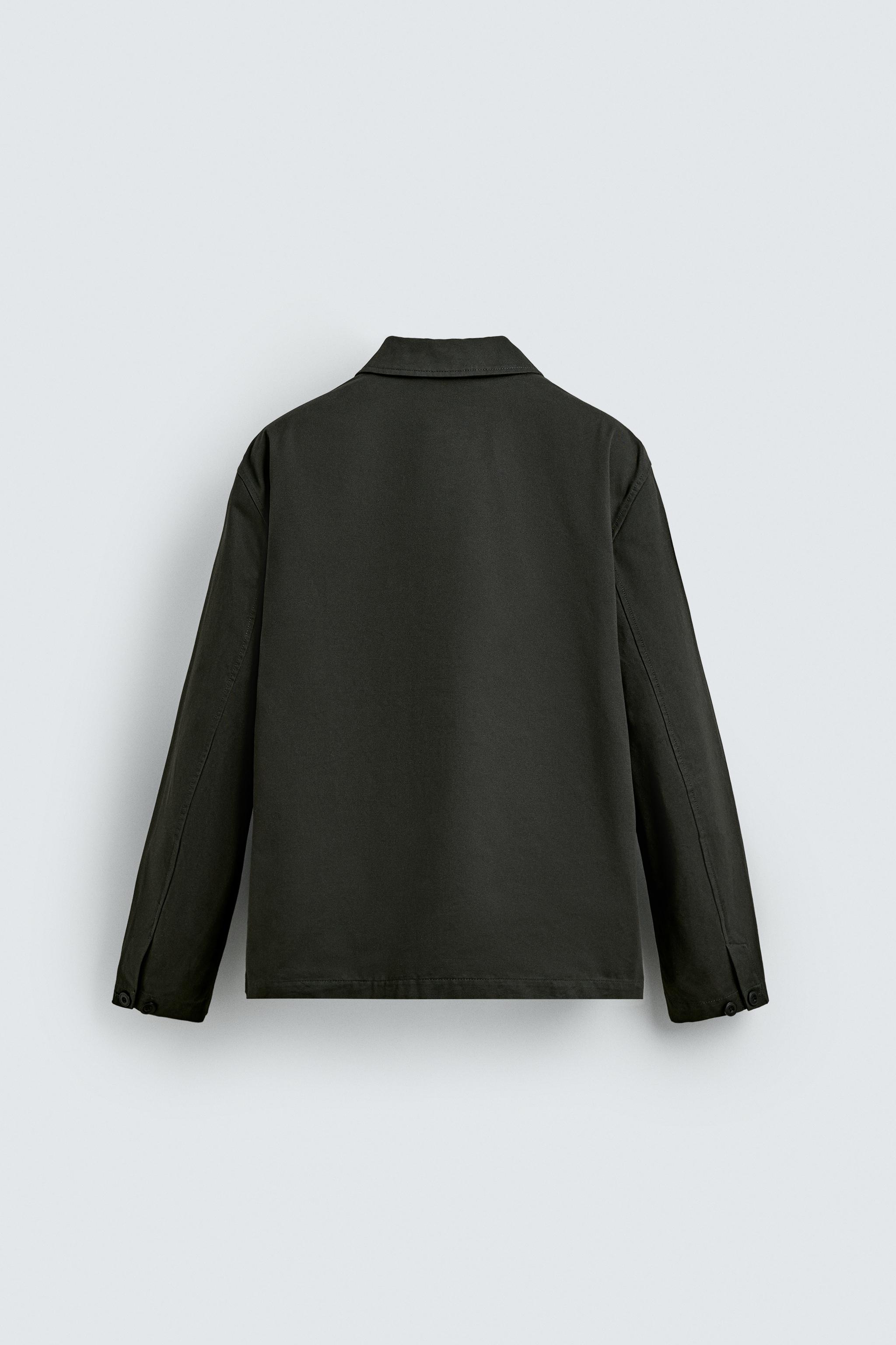 REGULAR FIT POCKET OVERSHIRT